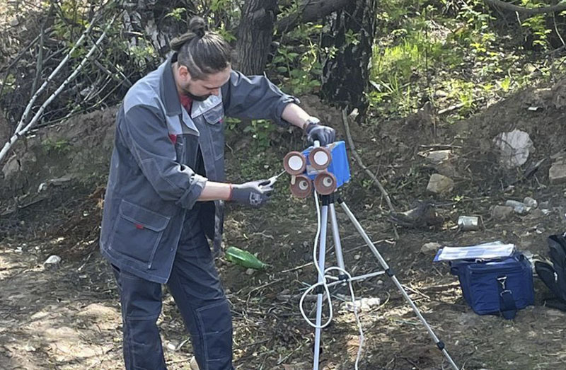 Исследования атмосферного воздуха в ССЗ